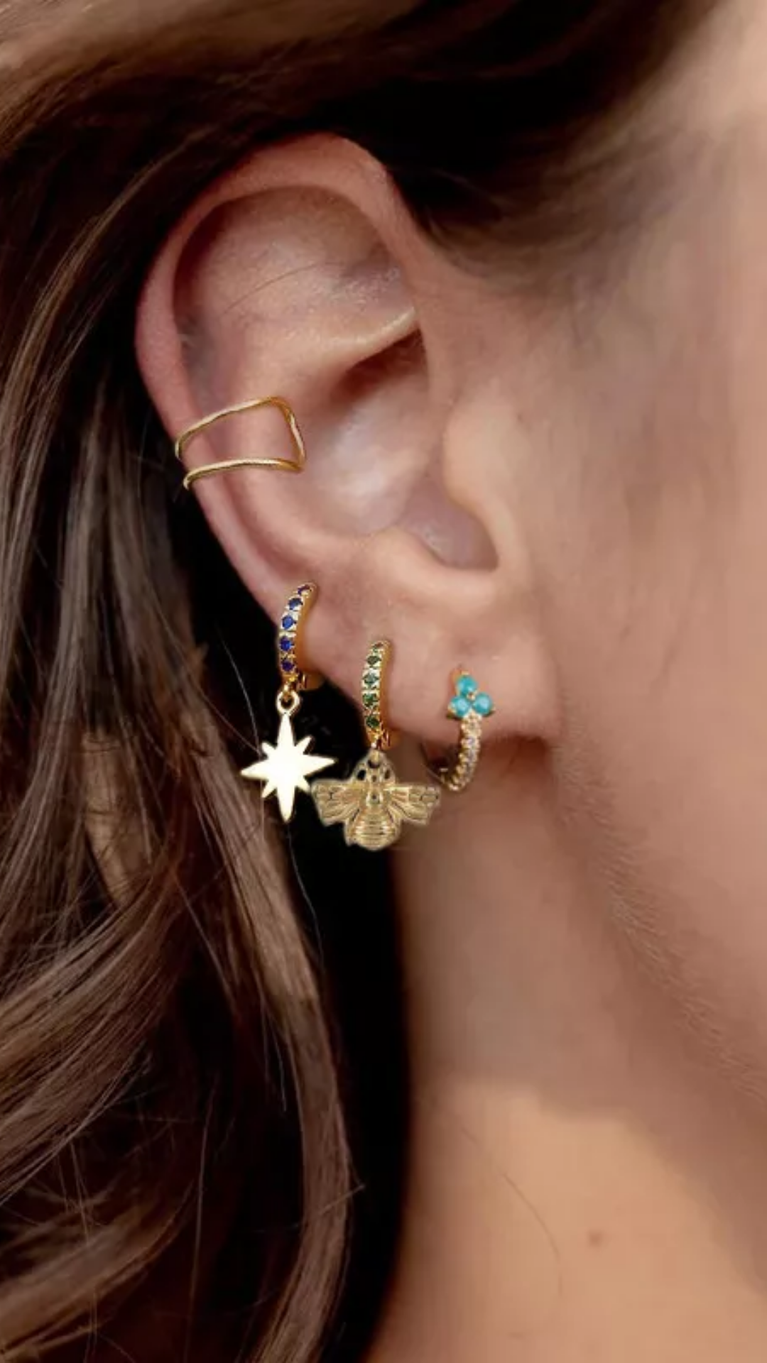 Bee Huggie Earrings!