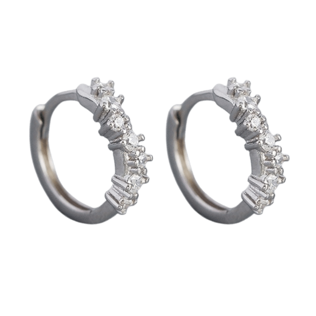 Sparkly Sliver Huggie Earrings!