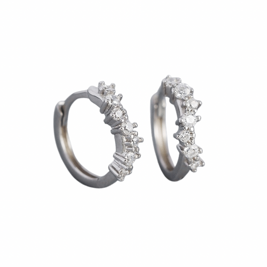 Sparkly Sliver Huggie Earrings!